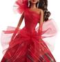 Imagem de Boneca Barbie 2024 Holiday Barbie, brinquedo de colecionador sazonal