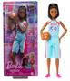 Imagem de Boneca Barbie Articulada Feita Para Mexer Jogadora de Basquete Negra  Edição Barbie Esportes  Mattel  HKT74