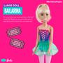 Imagem de Boneca Barbie bailarina grande profissões 65cm brinquedo Original Mattel 1230 