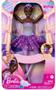 Imagem de Boneca Barbie Bailarina Luzes Brilhantes Roxa - Mattel