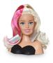 Imagem de Boneca Barbie Busto Cabelo Com Mechas Para Pentear E Secador
