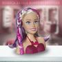 Imagem de Boneca Barbie Busto Cabelo Com Mechas Para Pentear Pupee