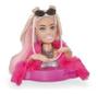 Imagem de Boneca Barbie Busto Extra Styling Head Fala 12 Frases C/ Esmalte e Acessórios Licenciado - Pupee Bri