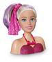 Imagem de Boneca Barbie Busto Maquiagem Brinquedo 1265 Original Mattel rosa com acessórios 