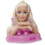 Imagem de Boneca Barbie Busto Original Com 12 Frases E 9 Acessórios Para Pentear Mattel