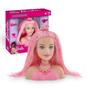 Imagem de Boneca Barbie Busto Para Pentear 4 Acessorios - Pupee