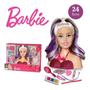 Imagem de Boneca Barbie Busto Para Pentear Maquiar 24 Itens 1265