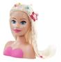 Imagem de Boneca Barbie Busto Para Pentear Mini Com Acessórios