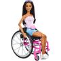 Imagem de Boneca Barbie Cadeira de Rodas e Cão de Serviços 3+ Mattel
