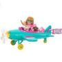 Imagem de Boneca Barbie Chelsea Piloto de Aviao HTK38 Mattel Única