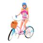 Imagem de Boneca Barbie Ciclista Com Bicicleta - Mattel HBY28