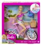 Imagem de Boneca Barbie Ciclista Com Bicicleta - Mattel Hby28