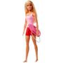 Imagem de Boneca Barbie Colecionável Loira Profissões Socorrista Salva Vidas Da Praia Edição 60 Anos - Mattel