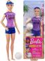 Imagem de Boneca Barbie Colecionável Menina Loira Quero Ser Profissões Atleta Jogadora Vôlei De Praia - Mattel