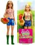 Imagem de Boneca Barbie Colecionável Profissões Loira Quero Ser Fazendeira Brincadeira Na Fazenda - Mattel