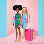 Imagem de Boneca Barbie com Cabelo Castanho - Kit com 5 Acessórios para Viagem