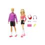 Imagem de Boneca Barbie Conjunto Barbie E Ken De Patins 65 Anos HXK90 Mattel