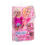 Imagem de Boneca Barbie Dream Besties Malibu Loira Conjunto Rosa