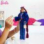 Imagem de Boneca Barbie Extra Colecionável com Pet Nº 17 - Leopardo Azul - 30cm