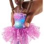 Imagem de Boneca Barbie Fantasia Bailarina Luzes Brilhantes Roxa Hlc26