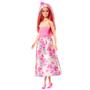 Imagem de Boneca Barbie Fantasia Donzela Vestido de Sonho Rosa Mattel