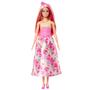 Imagem de Boneca Barbie Fantasia Donzela Vestido de Sonho Rosa Mattel