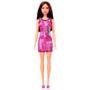 Imagem de Boneca Barbie Fashion & Beauty Vestido Rosa Original Mattel