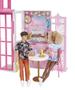 Imagem de Boneca Barbie Fashion Nova Casa Glam Com Boneca - Casa da Barbie - Mattel - HCD48