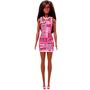 Imagem de Boneca Barbie Fashion Vestido Rosa 30 Cm - Mattel