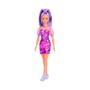 Imagem de Boneca Barbie Fashionista 178 Vestido Tule Roxo Hbv12 Mattel