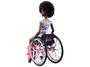 Imagem de Boneca Barbie Fashionista com Cadeira de Rodas - Roxa com Acessórios Mattel