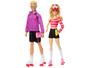 Imagem de Boneca Barbie Fashionista Conjunto Barbie e Ken - de Patins com Acessórios Mattel 2 Unidades