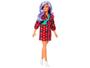 Imagem de Boneca Barbie Fashionista Vestido Xadrez Mattel