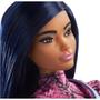 Imagem de Boneca Barbie Fashionistas 143 cabelo azul escuro Mattel