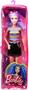 Imagem de Boneca Barbie Fashionistas 170 Top Arco-íris Cabelo Azul - Mattel