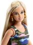 Imagem de Boneca Barbie Fashionistas 94 Loira Cabelo Curto + Roupas Coloridas