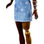 Imagem de Boneca Barbie Fashionistas Morena Negra Com Prótese Na Perna Protética Número 146 - Mattel