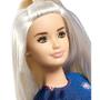 Imagem de Boneca Barbie Fashionistas N63 Platinum Pop Curvy - FBR37 - Mattel
