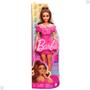 Imagem de Boneca Barbie Fashionistas Vestido Rosa Articulada 217 HRH15 - Mattel