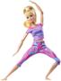 Imagem de Boneca Barbie Feita Para Mexer Loira Movimentos - Mattel