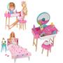 Imagem de Boneca Barbie Kit Quarto do Sonhos C/ Boneca 3+ HPT55 Mattel