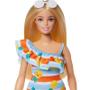 Imagem de Boneca Barbie Loira Loves the Ocean vestido Flora Tropical GRB35 HLP92 - Mattel