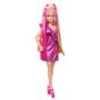 Imagem de Boneca Barbie Loira Totally Hair Neon Com Acessórios Mattel HKT96