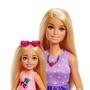 Imagem de Boneca Barbie Malibu e Chelsea - Piquenique de Irmãs - Family and Friends - Mattel