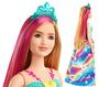 Imagem de Boneca Barbie Menina Plus Size Curvy Princesa Dreamtopia - Ruiva Com Mecha Rosa - Mattel Brinquedos