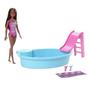 Imagem de Boneca Barbie Negra com Piscina e Acessórios Verão da Barbie - Mattel