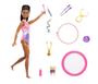 Imagem de Boneca Barbie Negra Ginasta Com Pet - Mattel HVM10