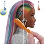 Imagem de Boneca Barbie Negra Penteados Arco Íris Oncinha Rainbow Hair - Mattel