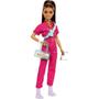 Imagem de Boneca Barbie o Filme Boneca Terno de Moda Rosa Mattel HPL76