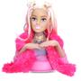 Imagem de Boneca Barbie para Maquiar e Pentear Que Fala 12 Frases + Acessórios